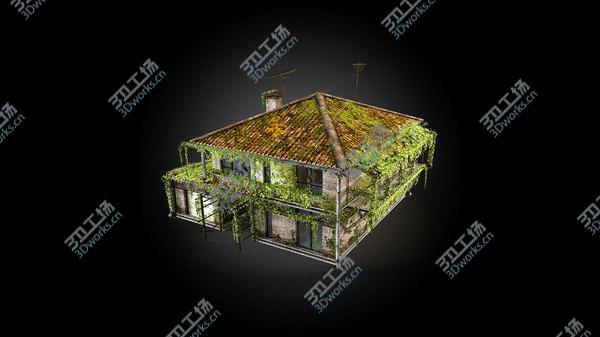 images/goods_img/20210312/Abandoned Cottage B 3D model/3.jpg